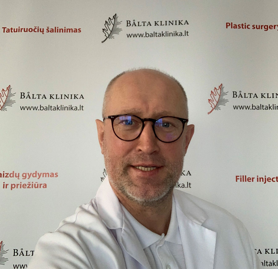 dr rytis rimdeika - balta klinika - cistų šalinimas